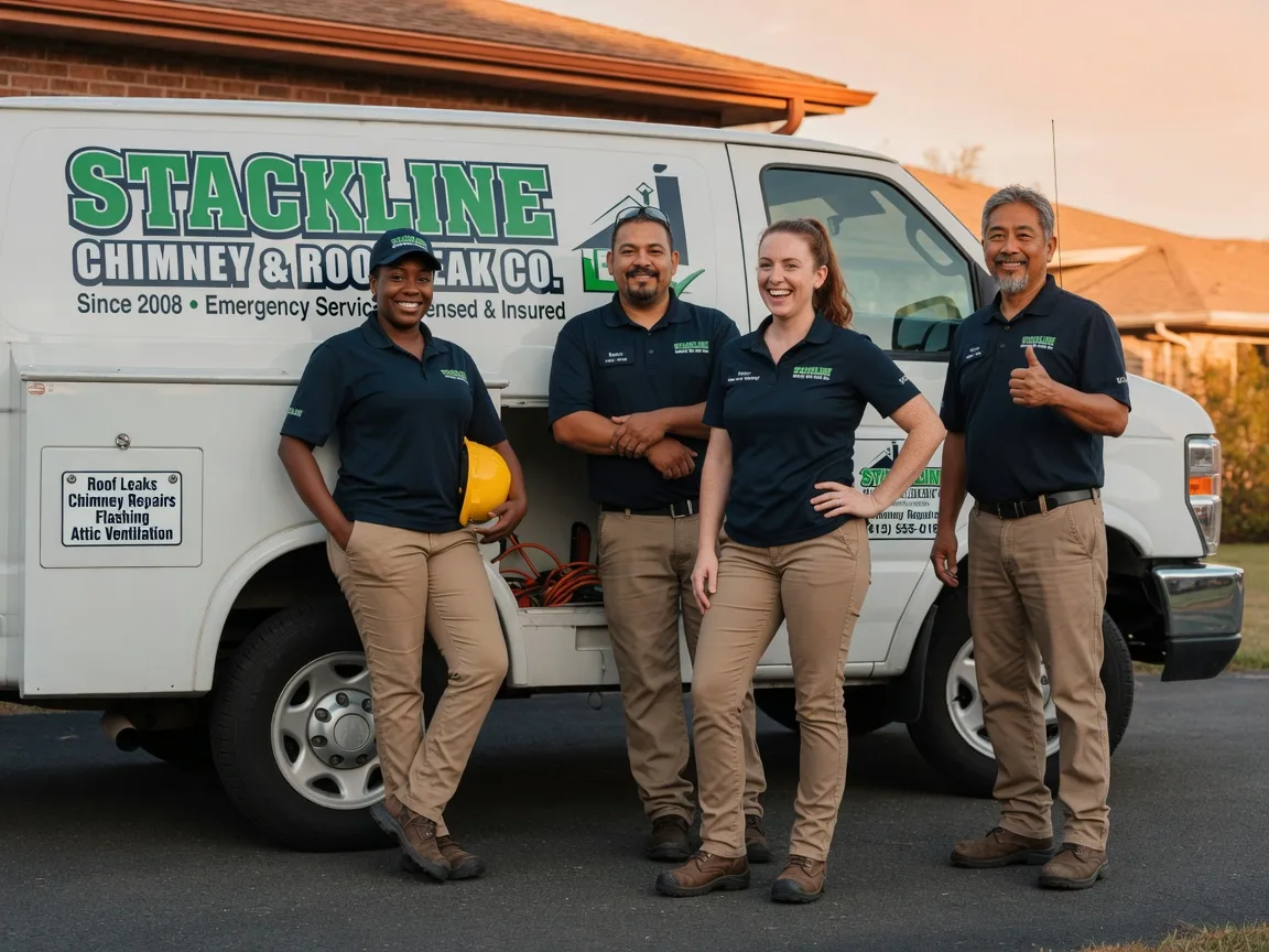 Chimney flashing repair company in Tintah, MN